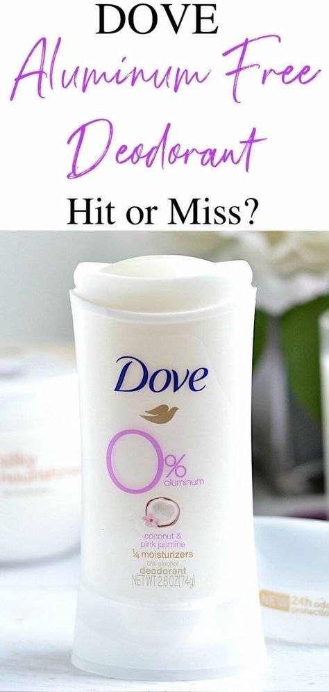 Dove Aluminum-Free Deodorant via @beautytidbits Deodorant Design, Dove Deodorant, Grey Acrylic Nails, Hit Or Miss, Blond Amsterdam, Aluminum Free Deodorant, Diy Beauty Recipes, Makeup Tricks, Best Beauty Tips