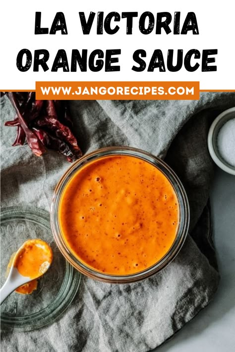 In this blog, I will share with you a La Victoria Orange Sauce Recipe that is extremely delicious. #OrangeSauceRecipe #SauceRecipes Mexican Orange Sauce, Orange Sauce Recipe, Glazed Vegetables, Baked Fish Fillet, Paprika Sauce, Vegetable Skewers, Hot Sauce Recipes, Cilantro Sauce, Roasted Onions