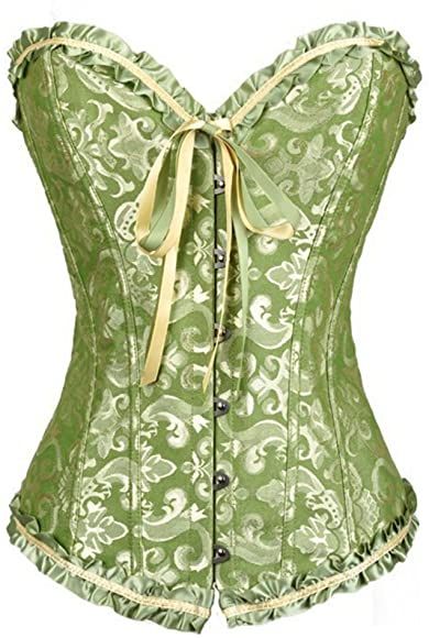 Green Corsets, Corset Steampunk, Bridal Corset, Green Corset, Floral Bustier, Waist Belts, Steampunk Corset, Plus Size Corset, Bandage Skirt