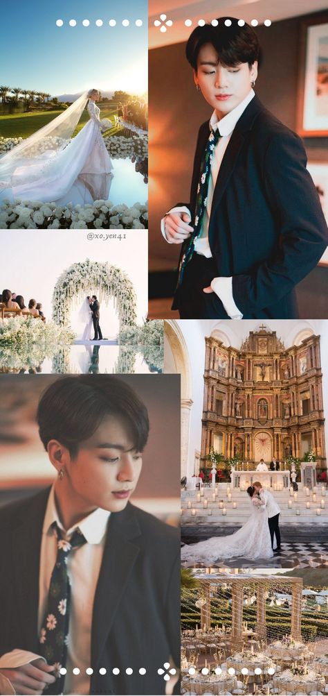 Jungkook Wedding Edit, Jungkook Wedding, Korean Wedding, Arranged Marriage, Future Wife, Jungkook Cute, Married Life, Bts Jungkook, Jeon Jungkook