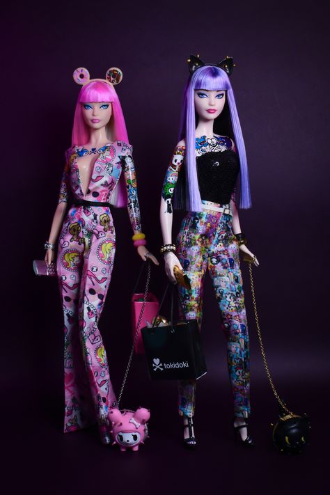 https://flic.kr/p/2iYEc1B | Tokidoki Barbie by RimDoll💎 Curvy Alternative Fashion, Barbie Tattoo, Barbie Basics, Custom Barbie, Bad Barbie, Girls Support Girls, Barbie Model, Im A Barbie Girl, Barbie Fashionista