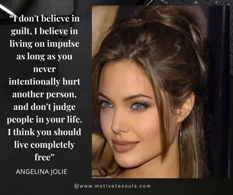 GUILT FREE Quote By Angelina Jolie Angelina Jolie Mr And Mrs Smith, Dont Judge People, Mr And Mrs Smith, Quantum Computing, Mrs Smith, Quantum Computer, Mr And Mrs, Angelina Jolie, American Actress