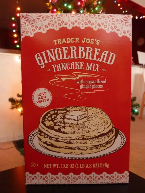 Gingerbread Pancake Mix, Butter Pecan Syrup, Recipe For Gingerbread, Apartment Recipes, Trader Joes Snacks, Edible Holiday Gifts, Breakfast Gift Basket, Pancake Mix Recipe, Gingerbread Pancakes