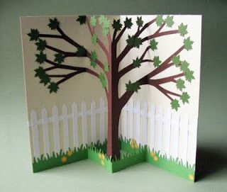 CornerstoneLAE Tunnel Cards, Spring Art Projects, Family Tree Project, Pop Up Greeting Cards, Pop Up Art, Paper Pop, Paper Tree, Safari Party, Tree Cards