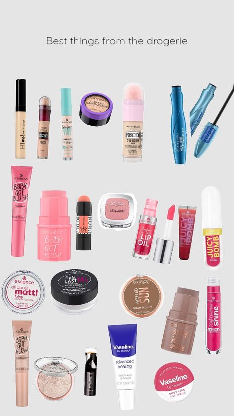 Dm Best Products, Make Up Must Haves Products, Dm Skincare Products, Dm Must Haves, Drugstore Makeup Must Haves, Must Have Makeup Products, Contour Bronzer, Best Bronzer, Natural Everyday Makeup