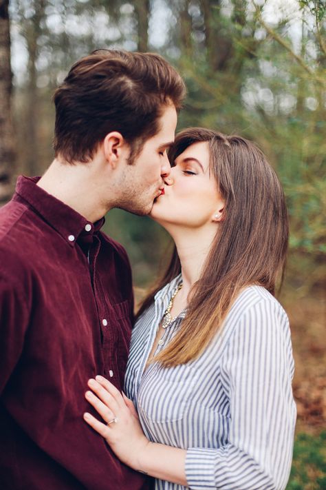 A Spring Engagement | Wisdom&Stature Photography Hugs And Kisses Couples, Kiss Images, Image Couple, Romantic Couple Kissing, Smile Art, Love Couple Images, Art Pretty, Romantic Photoshoot, Romantic Couples Photography