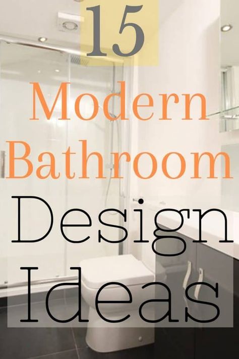 Many people enjoy the visual appeal of modern bathroom designs. They find it alluring because contemporary styles are simple and minimalist.Instead of a stark or dull design, this simplistic style provides a clean, comfortable, and modern vibe. The good news is that you don’t have to do a lot of heavy lifting or over-the-top renovations to achieve the modern look you love. #bathroom #bathroomdecor #bathroomideas #bathroomremodel #bathroomdesignideas Modern Clean Bathroom Ideas, Modern Family Bathroom Design, Modern Bathroom Design Half Bath, Modern Small Full Bathroom, Modern Contemporary Bathroom Decor, Contemporary Small Bathroom Ideas, Small Main Bathroom Ideas Modern, Small Bathroom Ideas With Tub Modern, Simplistic House Decor