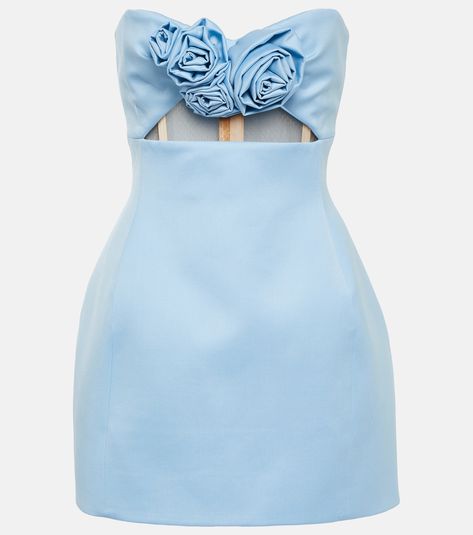 Cutout Mini Dress, 3d Rose, Magda Butrym, Paris Dresses, Christy Turlington, Weave Style, Christopher Kane, Blue Mini Dress, Naomi Campbell