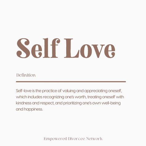 This week we will be focusing on how to prioritise self love during a divorce and after divorce #divorce #divorcinganarcissist #selflove #explorepage #empowereddivorceenetwork Divorce Related Advice, Definition Of Love, After Divorce, July 15, Empowering Quotes, Self Love, Love Quotes, On Instagram, Pins