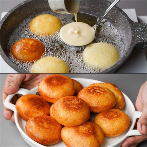 Donut Ball Recipe, Recipes No Oven, Soft Donut Recipe, Easy Doughnut Recipe, Donut Recipe Fried, Doughnut Recipe Easy, Breakfast Coffee Cake, Fried Donuts, Bread Maker Recipes