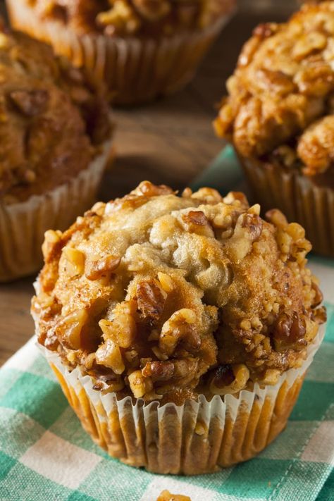 Coconut Flour Pumpkin Muffins, Nut Muffins, Sweet Potato Muffins, Banana Nut Muffins, Banana Bread Muffins, Spice Cake Mix, Muffin Batter, Banana Nut, Pumpkin Muffins