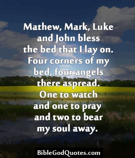 MATHEW MARK LUKE AND JOHN John Bible, John Luke, Gods Girl, Lay On, God Quotes, My Bed, Four Corners, Art Posters, Quotes About God