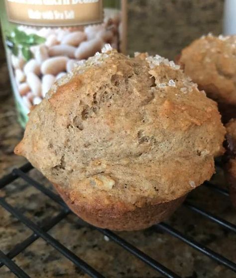 Banana Bean Muffins White Bean Muffins, Bean Muffins, White Bean Cookies, Gluten Free Funnel Cake, Funnel Cake Recipe Easy, Funnel Cake Recipe, Funnel Cake, Banana Muffins, White Beans