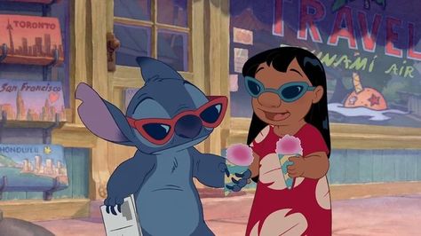 Lilo And Stitch Aesthetic, Disney Desktop Wallpaper, Stitch Aesthetic, Lilo And Stitch Drawings, Wallpaper Notebook, Lilo Et Stitch, Desktop Wallpaper Art, Disney Phone Wallpaper, Mac Wallpaper