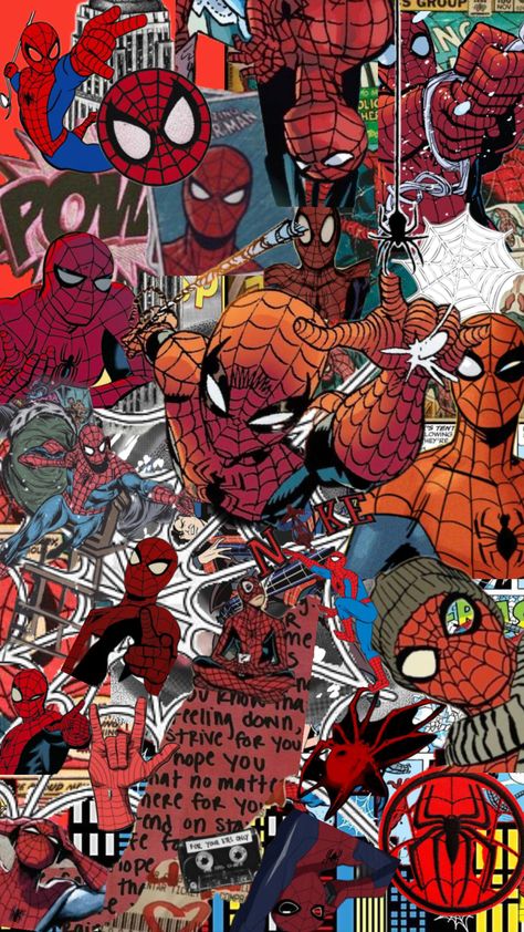 #spiderman #spidermanaesthetic #spidermanmarvel #spider #spidermannowayhome #wallpaper #art #movies #vintage #vibes Marvel Phone Wallpaper, Spiderman Comic Art, Punk Wallpaper, Spiderman Theme, Spiderman Drawing, Spiderman Art Sketch, Spiderman Artwork, Spiderman Pictures, Marvel Comics Wallpaper