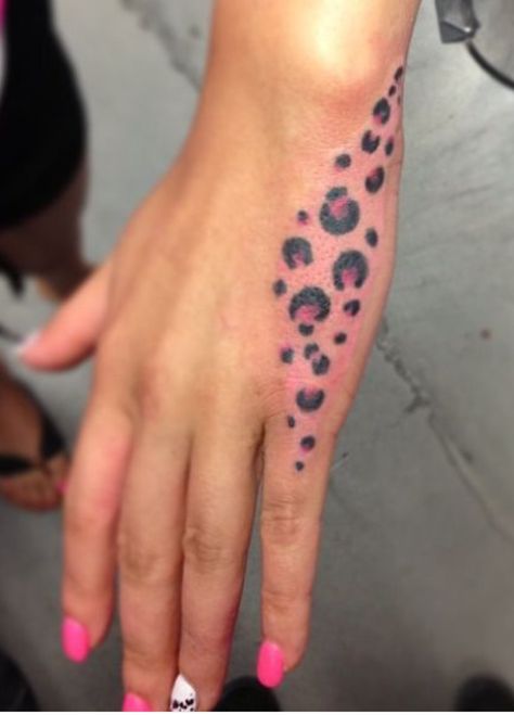 Hand Print Tattoos, Animal Print Tattoo, Leopard Print Tattoo, Cheetah Print Tattoos, Leopard Print Tattoos, Cheetah Tattoo, Leopard Tattoo, Nails Cheetah, Leopard Tattoos