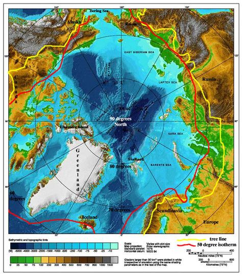 Arctic Ocean bathymetry (NOAA image) Arctic Region, University Of California San Diego, Sea Map, Physical Map, Sea Ice, Arctic Ocean, Today In History, Oceanography, Historical Art