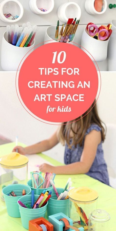 Top 10 tips for creating an inviting, functional and playful home art space for kids. | Megan Schiller from The Art Pantry. #artspaces #kidsartspace #creativekids Art Space For Kids, Kids Art Space, Artful Parent, Playful Home, Kids Art Studio, Space For Kids, Encouraging Art, Art Spaces, Kids Craft Room