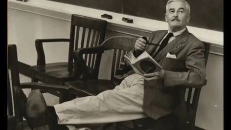 As Faulkner’s Birthday Nears, Mailmen Ask “What If?” – HumorOutcasts.com People Reading, Groucho Marx, Nobel Prize In Literature, William Faulkner, Helen Keller, Writers And Poets, Famous Authors, Reading A Book, Ernest Hemingway