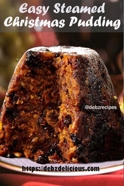 steamed pudding, christmas pudding, steamed christmas pudding, Steamed Christmas Pudding, Figgy Pudding Recipe, Steamed Pudding Recipe, Carrot Cake Recipe Homemade, Carrot Cake Dessert, Carrot Cake Recipe Healthy, Steamed Pudding, Christmas Pudding Recipes, Xmas Pudding