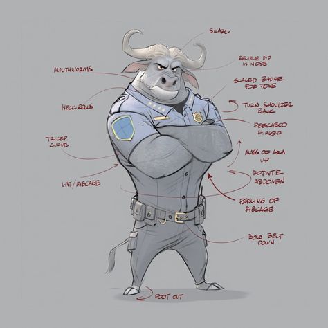 Disney Concept Art, Art Of Zootopia, Zootopia Concept Art, Zootopia Characters, Zootopia Art, 디즈니 캐릭터, Model Sheet, Cartoon Character Design, Zootopia