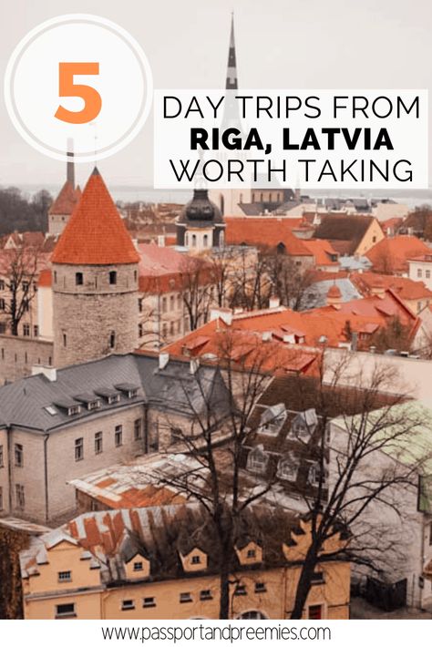 5 Day Trips from Riga Worth Taking - Passports and Preemies Latvia Travel, Walkable City, European Village, Baltic Countries, Preemies, Travel Around Europe, Baltic States, Riga Latvia, Travel Wanderlust