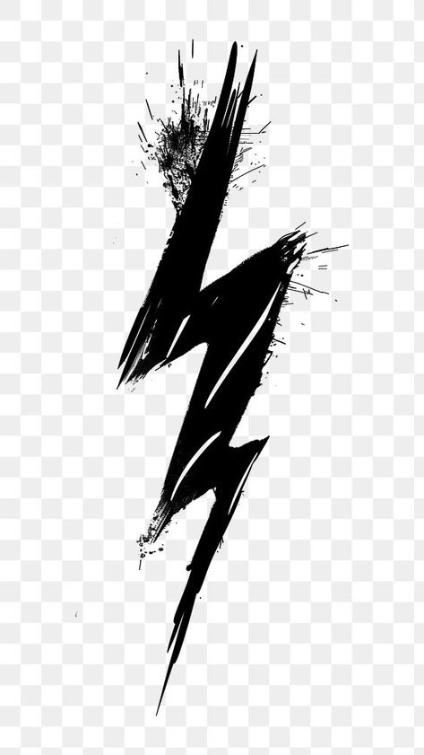 Lightning Bolt Graphic, Beast Logo Design, Lightning Graffiti, Thunder Cartoon, Black Png Background, Lighting Bolt Design, Thunder Png, Storm Icon, Logo Texture