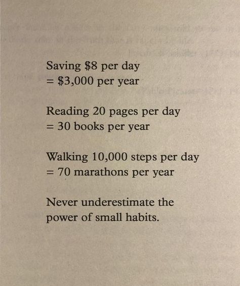 Habits Book, Facebook Ideas, Habit Books, Small Habits, Steps Per Day, Work Activities, Amazing Life Hacks, Choose Wisely, Tech Startups