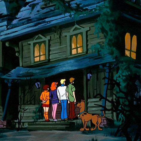 Scooby-doo Scenescapes | A Night of Fright is No Delight (1969) Background Styling: Walt Peregoy Backgrounds: Ron Dias, Gary Niblett, Daniela Bielecka, Rolly… | Instagram Scooby Doo On Zombie Island, Walt Peregoy, Scooby Doo 1969, 80s Artwork, Fall Nostalgia, Scarecrow Contest, Scooby Doo Aesthetic, Halloween Tiktok, What's New Scooby Doo