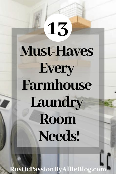 Laundry Room Design Ideas, Farmhouse Style Lighting, Shiplap Wall Diy, Dream Laundry Room, Farmhouse Laundry, Laundry Room Shelves, Diy Shiplap, Farmhouse Side Table, Farmhouse Laundry Room