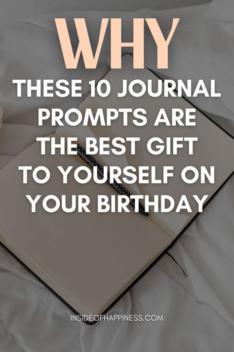 Birthday reflection questions that will show you how good your was. Self-discovery is essential on your birthday, so see how many of these questions you can answer honestly. Birthday Journal Prompts, Birthday Reflection, Birthday Journal, 10 Birthday, Reflection Questions, Self Reflection, Self Discovery, Personal Growth, How Many