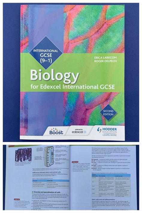 Student book for those studying IGCSE Biology at home. Covers everything needed for the exam. Textbook Cover, Igcse Biology, Biology Book, Gcse Biology, Biology Student, School Organisation, Student Book, Student Organization, Home Education