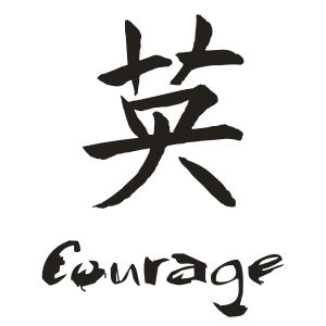 Courage Symbol, Meaningful Tattoos For Men, Chinese Symbol Tattoos, Chinese Letters, Kanji Symbols, Rune Tattoo, Retro Tattoos, Graffiti Lettering Fonts, Japanese Symbol