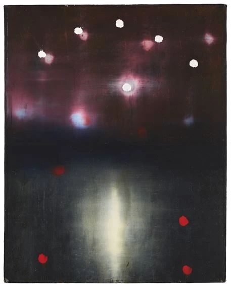 View Untitled (1986) By Bleckner Ross; oil on canvas; 20 x 16 in. (50.8 x 40.6 cm.); Signed; . Access more artwork lots and estimated & realized auction prices on MutualArt. Ross Bleckner, Magazine Art, Art Market, Sculpture Art, Oil On Canvas, Northern Lights, Canvas Painting, Art Painting, Auction