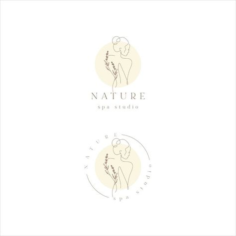 Esthetics Logo, Botanical Logo Design, Botanical Logo, Spa Studio, Spa Logo, Luxury Logo Design, Minimalist Women, Branding Marketing, Brand Development