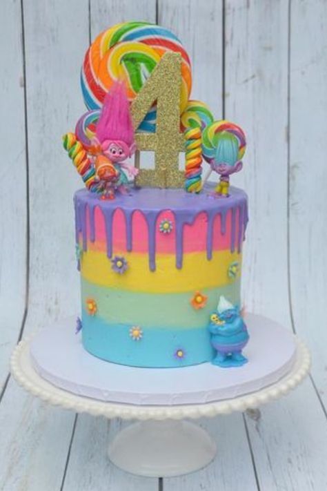 Explore over 70 imaginative Trolls birthday party ideas perfect for your next celebration! Discover decorations, games, and treats that will delight fans of all ages. Start planning a magical, musical birthday bash with our creative and colorful tips. Perfect for parents looking for a Troll-tastic party experience! Trolls Craft, Trolls Birthday Party Cake, Trolls Birthday Party Ideas, Troll Party Theme, Colorful Tips, Trolls Birthday Cake, Grapefruit Curd, Trolls Cake, Candy Birthday Cakes