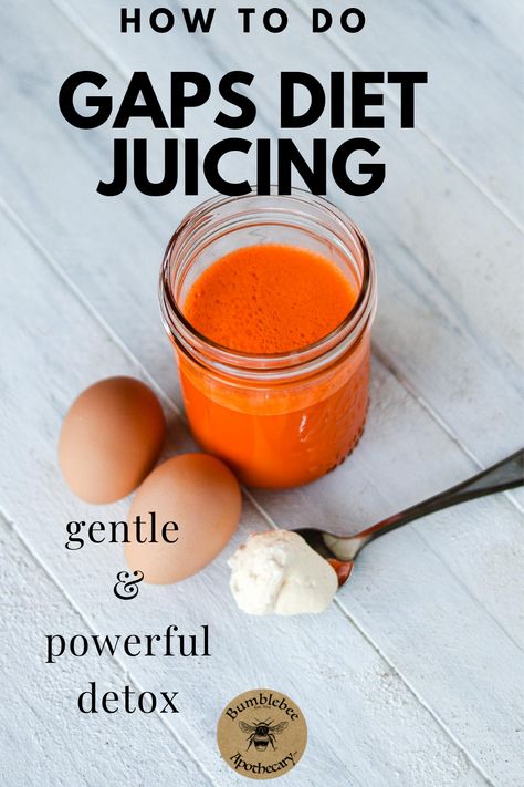 GAPS diet juicing is the ultimate gentle and powerful detox | GAPS juicing | juicing recipes | juicing for health | juicing recipes for health | juicing benefits #gapsdiet #juicing #health #leakygut #gapsdietintro Juicing Recipes For Health, Gaps Breakfast, Natural Motherhood, Juicing Cleanse, Gaps Diet Recipes, Gaps Recipes, Gut Healing Recipes, Juicing Benefits, Gaps Diet