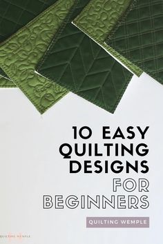 Patchwork, Quilting Designs For Beginners, Longarm Quilting Tutorials, Machine Quilting Tutorial, Easy Quilting Design, Quilting Guides, Quilting Stitch Patterns, Easy Quilting, Hand Quilting Patterns