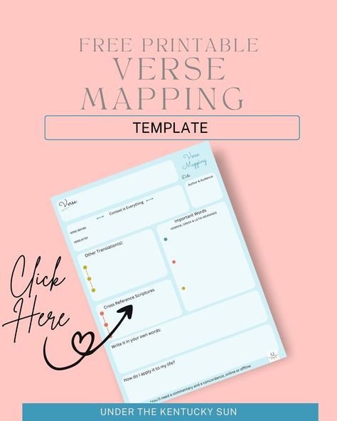 Faith journaling and verse mapping go hand in hand. Grow your faith with our verse mapping template. Free Verse Mapping Templates, Verse Mapping For Beginners Template, Free Verse Mapping Printables, Bible Verse Mapping Template, Bible Verse Mapping Free Printable, Verse Mapping Template Free, Bible Mapping Free Printable, Verse Mapping Template, Bible Verse Mapping