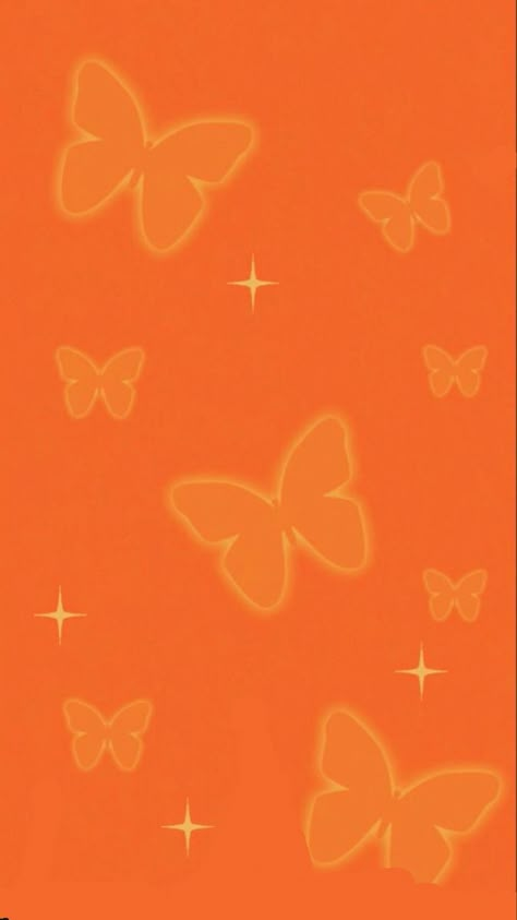 Orange Halloween Wallpaper, Iphone Wallpaper Orange, Halloween Wallpaper Iphone Backgrounds, Orange Icons:), Wallpaper Retro, Orange Butterfly, Halloween Wallpaper Iphone, Iphone Backgrounds, Abstract Iphone Wallpaper