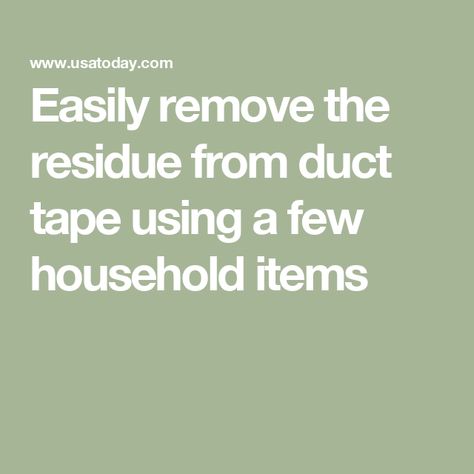 Easily remove the residue from duct tape using a few household items Remove Duct Tape Residue, Stripped Screw, Walmart Coupon, Clean Microwave, Amazon Coupons, Wool Dryer Balls, Dryer Balls, Support Local Business, Problem Solved