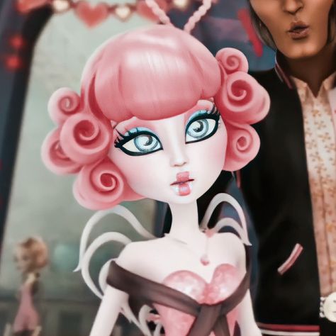 Cupid Moodboard, C A Cupid Aesthetic, Cupid Monster High Icon, Monster High Ca Cupid, Ca Cupid Monster High, Cupid Mh, Cupid Pfp, C A Cupid Monster High, Cupid Icon