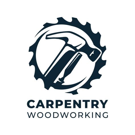 Carpentry Woodwork Vector Logo design template Woodworking Logo Design, Carpentry Logo, Vector Logo Design, Logo Banners, Cityscape Photos, Logo Design Template, Nature Backgrounds, Heart With Arrow, Background Banner