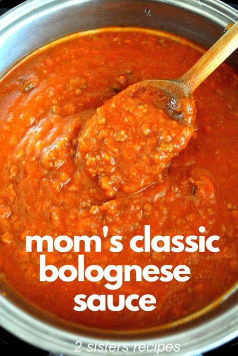 Japanese Recipes, Classic Bolognese, Best Bolognese Sauce, Bolognese Sauce Recipe, Italian Cuisine Recipe, Bolognese Recipe, 2 Sisters, Best Italian Recipes, Bolognese Sauce