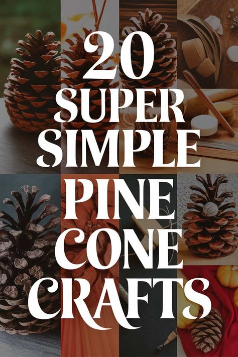 Adorable Pine Cone Craft Ideas: 20 Easy Projects Kids Can't Resist Pine Cone Christmas Tree Diy Craft Ideas, Cottage Crafts For Kids, Spring Pinecone Crafts, What To Make With Pine Cones, Pine Cone Art Projects Craft Ideas, Mini Pinecone Crafts Ideas, Ideas For Pine Cones, Pinecone Crafts For Toddlers, Sugar Pine Cone Crafts