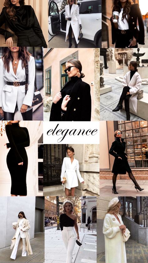 Sophisticated Style Aesthetic, Soft Luxury Aesthetic Outfits, Classy Mysterious Aesthetic, Elegant Life Aesthetic, White Classic Aesthetic, Classic Elegance Aesthetic, 2024 Vision Board Aesthetic Fashion, Lady Boss Fashion, Fashion Outfits Vision Board