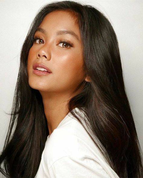 Filipina Hair, Filipina Makeup, Tan Skin Makeup, Ylona Garcia, Tan Asian, No Make Up Make Up Look, Good Makeup, Tanned Makeup, Her Makeup