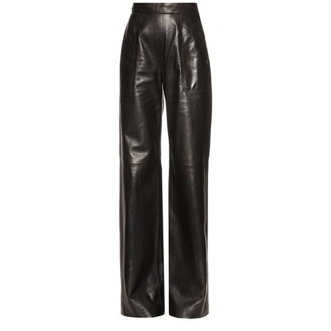 Maison Rabih Kayrouz High-rise wide-leg leather trousers (7,240 CNY) ❤ liked on Polyvore featuring pants, trousers, leather, high waisted trousers, floral print pants, high-waisted pants, high waisted wide leg pants and high-waisted wide leg pants High Waisted Leather Pants, Png Outfits, Maison Rabih Kayrouz, Rabih Kayrouz, High Waisted Wide Leg Pants, Pants High Waisted, Floral Print Pants, Black Leather Pants, Leather Trousers