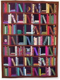 Library Quilt - #QuiltBlockMania for July ⋆ Scrapdash Library Quilts, Selvedge Quilts, Bookshelf Quilts, Bookcase Quilts, Selvage Quilts, Book Quilts, Library Quilt, Bookshelf Quilt, Bookcase Quilt