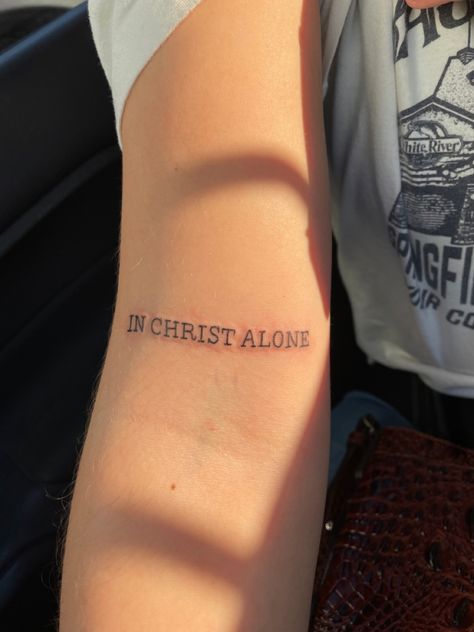 All To Him I Owe Tattoo, Gym Bro Tattoos, Christian Mini Tattoos, Matching Tattoos For Best Friends Christian, God Related Tattoos Women, God Is In This Story Tattoo, Meaniful Tattoo Ideas, Ephesians 4:32 Tattoo, Women Of God Tattoos